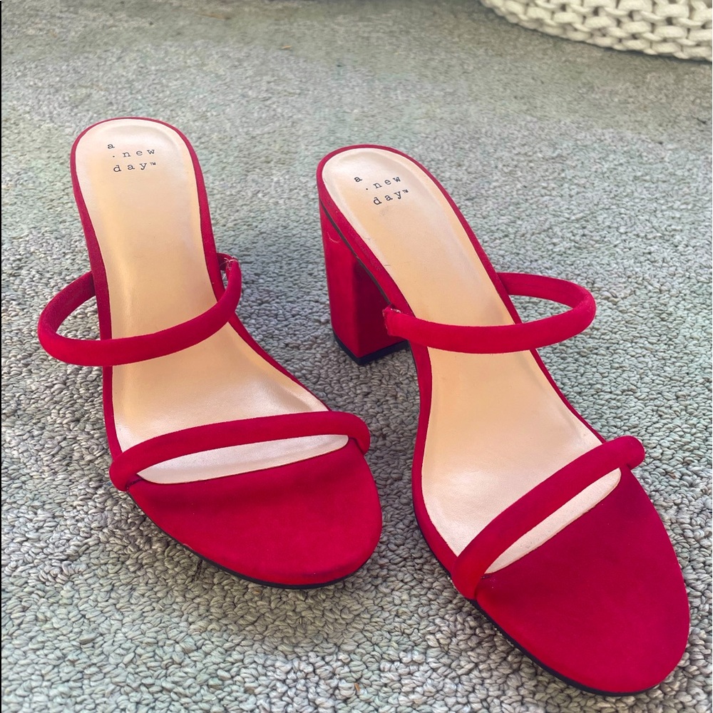 A New Day | Faux Suede Heels